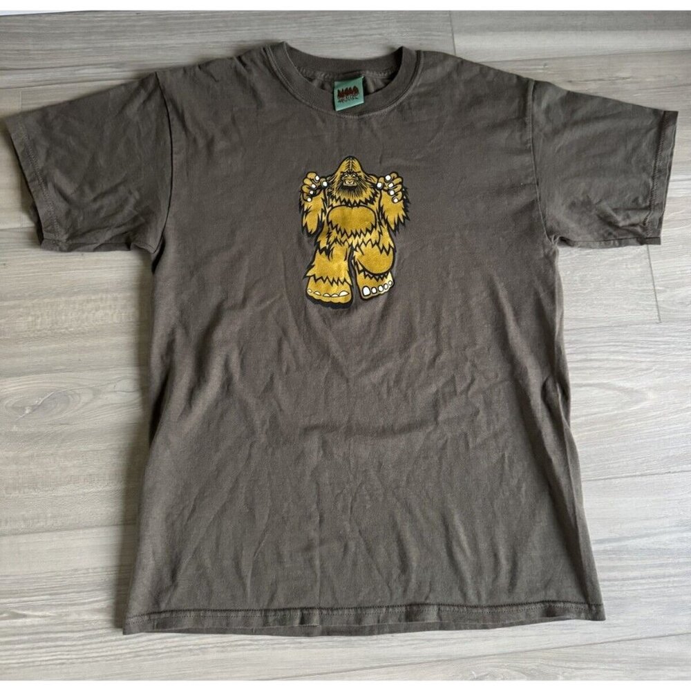 Bigfoot One Vintage Made‎ In USA T shirt Large Mint Condition Brown/green
